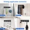 VZZNN 2 Pack Key Holder Wall Mount, Wall Mounted Key