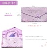Nenju Shokunindo Women's Necklace Genuine Crystal Silk Tube Purple Navy