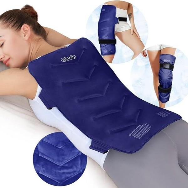 REVIX XXL Multipurpose Full Coverage Back Gel Ice Pack 13*21"