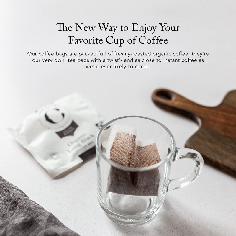 Cru Kafe Coffee Bags, Strong Big Bodied & Smoky-Sweet, 30