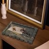 Prolee Marble Tray 100% Marble Vanity Trays for Bathroom 12"