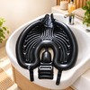 Inflatable Hair Wash Basin for Home Shampooing - Portable PVC