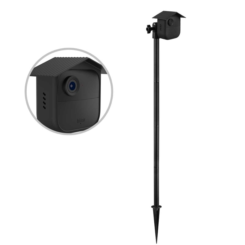 TIUIHU Spike Pole Mount Ground Stake with Protective Cover for