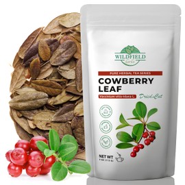 4 oz. Dried Cowberry Lingonberry Leaves Herbal Tea (Folium Vitis idaea L.) - 113g Cowberry Leaf Herb Tea Hojas de arándano rojo (arándano)