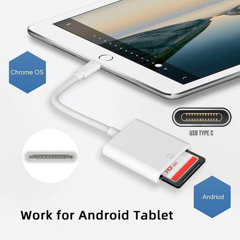 chenyang USB C to SD SDXC SDHC Card Reader Adapter