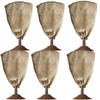 6 Pack 24” × 40” Burlap Winter Plant Cover Bags