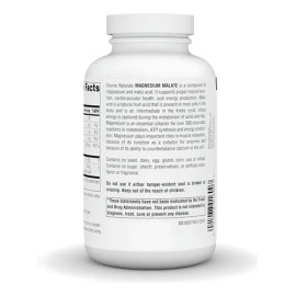 Source Naturals Magnesium Malate 3750 mg 200 cápsulas Sin sabor