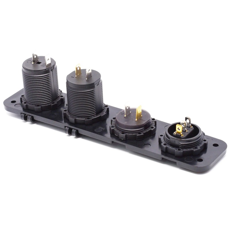 Cllena Dual USB Socket Charger 4.2A + 12V Power Outlet