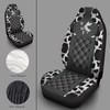 STUOARTE Cow Print Car Seat Covers for Front Seats, 2