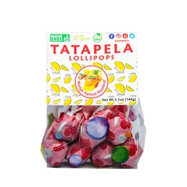 Tatapela 100% Natural Healthy Dried Fruit Lollipops, 12 lollipops, Mango Apricot Hazelnut, No Added Sugar, Gluten Free, Non-GMO, Vegan, Naturally dried, Handcrafted, Made in USA, 5.1oz