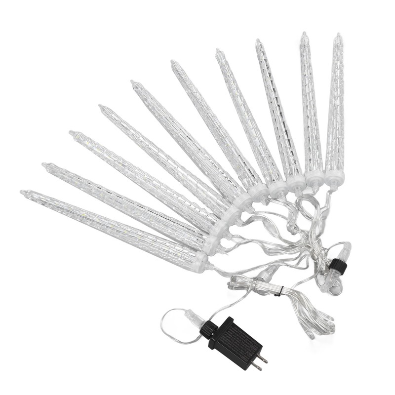 4W Meteor Shower Lights 7V 6.6ft IP65 Waterproof Plastic Christmas