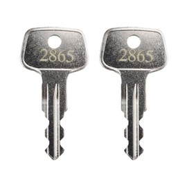 2865 X-Cargo Roof Rack Key,X-Cargo Luggage Roof Key Karrite Ski Bike xcargo Carrier Skyline Sportrack XL,Replacement Keys for Sears XCargo Karrite SportRack Carriers(Code 2865-2 Pack)