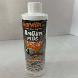 Kordon Amquel Plus Ammonia Detoxifier Fresh/Salt Aquarium Conditioner Kordon 8oz