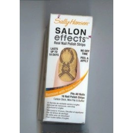 Sally Hansen Salon Effects Nail Polish Full Strips 450 BRATTLESNAKE NIP NEW