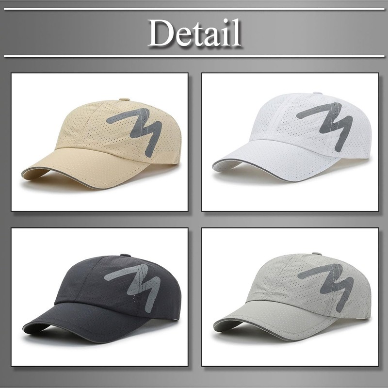 Buzz Selection Cap209 Mesh Hat, Quick Drying, Lightweight, Heatstroke Prevention,
