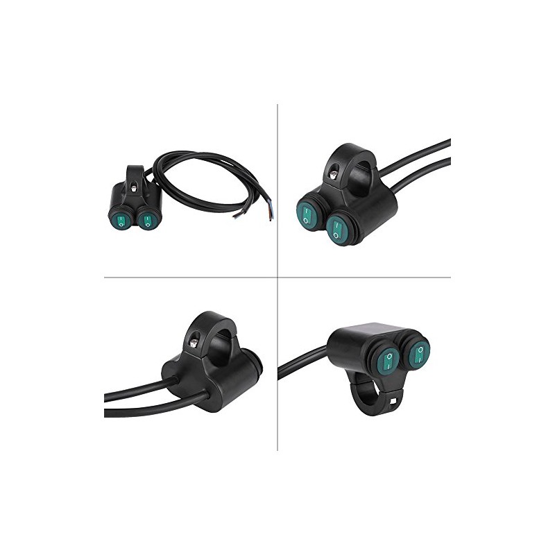 Universal 22mm Motorcycle Handlebar Headlight Switch- Handlebar Brake Fog Lights