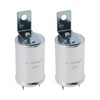 VGOL 2PCS 12V 3 Pin Electronic Flasher Relay Round Car