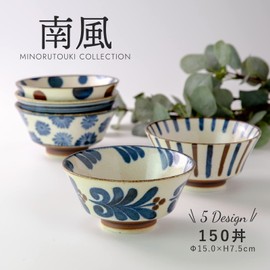 Minorutouki mino ware PAIKAJI anti-type Multi Bowl Star φ5.91×H2.95in 10.54oz Made in Japan