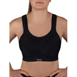Champion Damen Sa Sn109 D+max Bra Sport-BH, Schwarz, 38DD