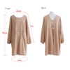 Nanxson Cotton linen apron women long sleeve apron cooking apron