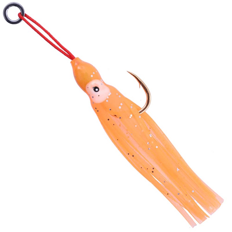 Major Craft Lure Jigpara Assist Hook Root Fish, M, Orange
