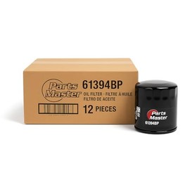 Parts Master 61394 Oil Filter – High Performance Engine Protection – Pack of 12