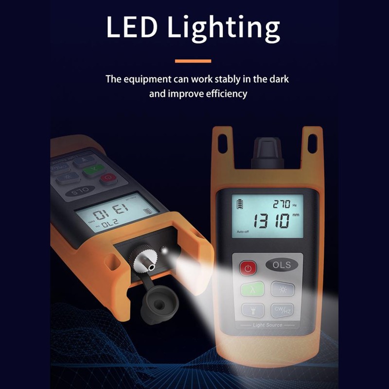 Fiber Optic Light Source 1310nm 1490nm 1550nm Handheld Optical Light