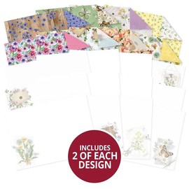Hunkydory Crafts Forever Florals - Wildflowers Luxury A4 Inserts & Papers