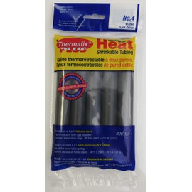 Thermafix Plus ® semi-Rigid, 'Dual Wall Heat Shrinkable tubing (0.700" Diam - 6" Length) 5 pcs - Shrink Ratio 4:1