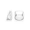 Ross-Simons Sterling Silver Square Clip-On Earrings