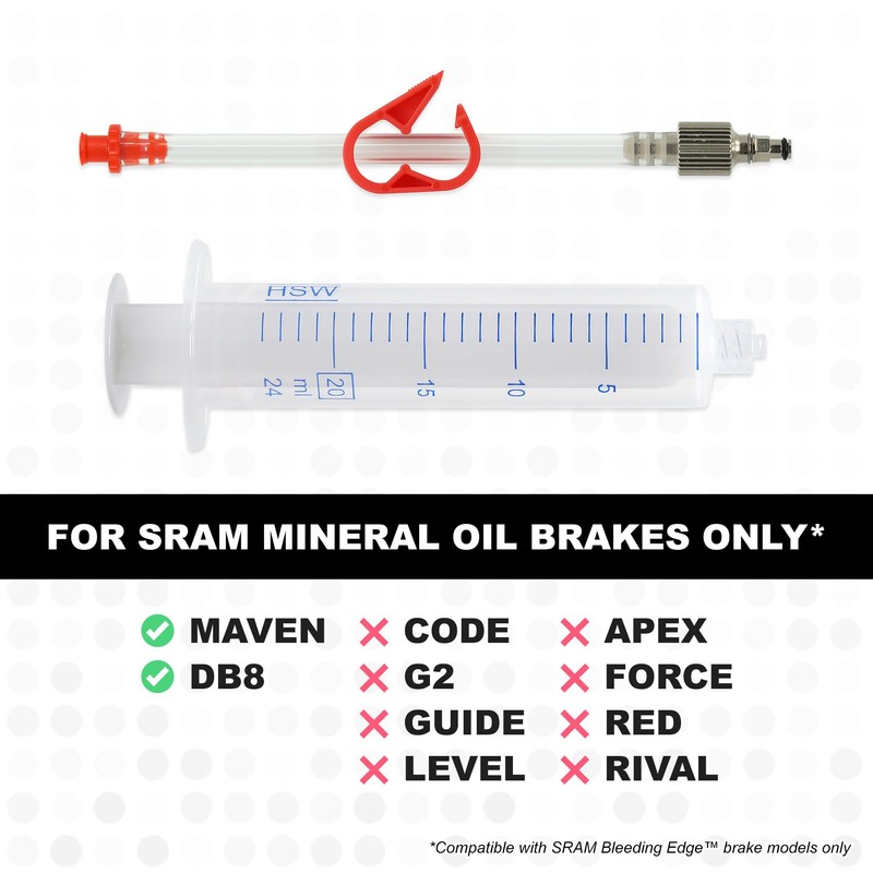 epic Bleed Tool for SRAM Bleeding Edge & Mineral Oil