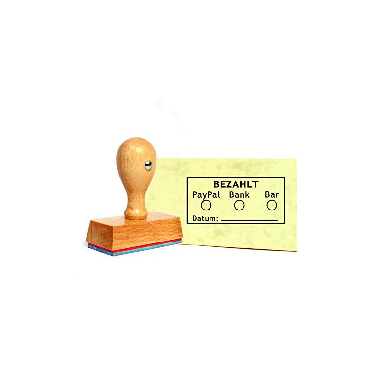Stamp Paid to Cross – Approx. 50 x 25 mm