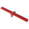 Woodworking T Track Ruler Multifunctional Aluminum Alloy Portable Wood Measuring