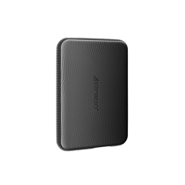 Cirago 2TB USB 3.0 External Hard Drive Portable Hard Drive for TV Recording/PC/Mac/PS4/XBox with Shockproof Rubber (Black)