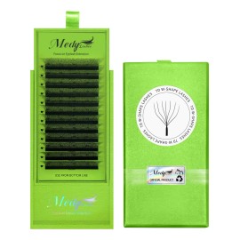 Extensiones De Pestañas Fan Forma W 7d W Shaped Premium