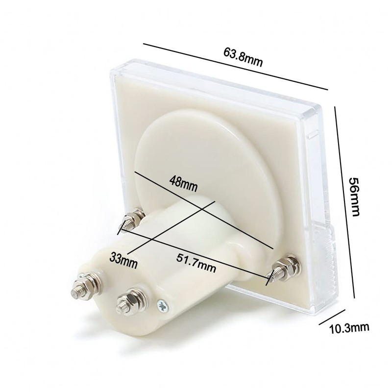 JZK 30mA Ammeter Panel Amp Meter, Analog Current Panel Meter
