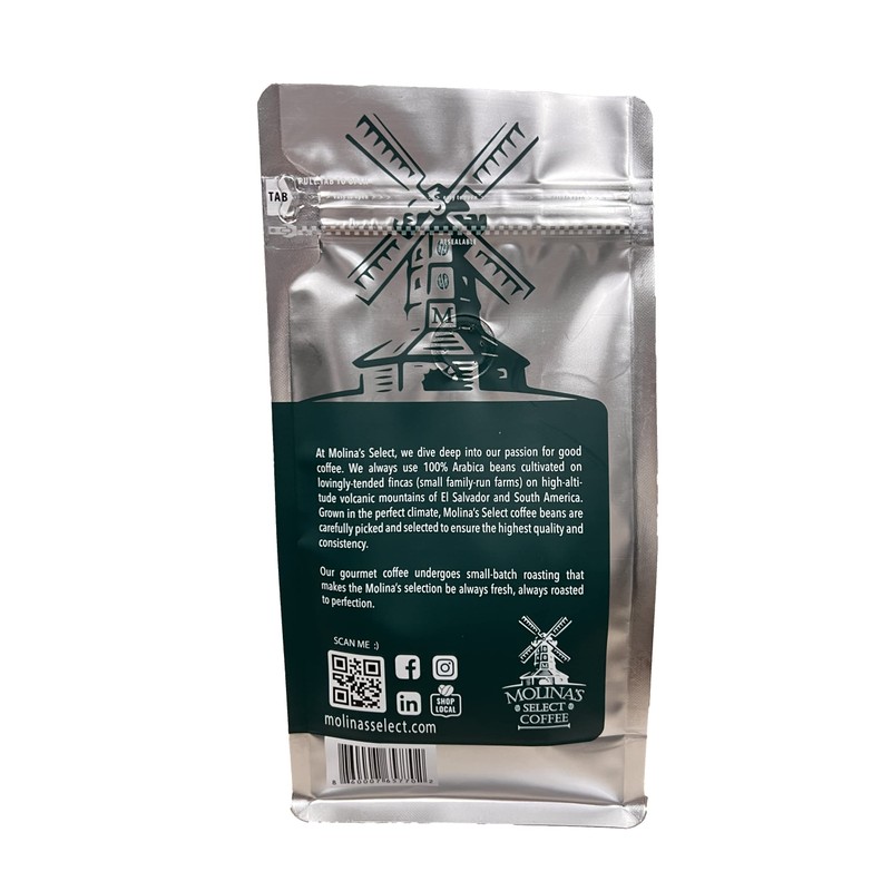 Organic Salvadorean Bourbon Coffee, 1lb, whole bean coffee, medium roast