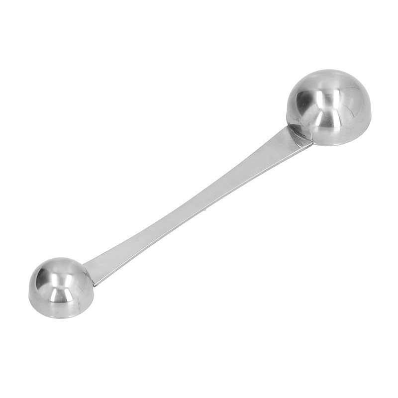 Tnfeeon Measuring Spoon, Double Ended Coffee Spoon Stainless Steel Tablespoon