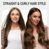 VINBAO Clip in Hair Extensions Real Human Hair Dark Brown