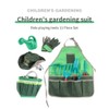 11Pcs Kids Gardening Tools Set Includes Tote Bag Spade Rake