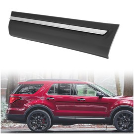 KUAFU Front Right Side Door Lower Molding Compatible with 2016-2019 Ford Explorer/Police Interceptor Utility Replacement for HB5Z7820878BA Front Door Body Side Outer Door Molding Trim
