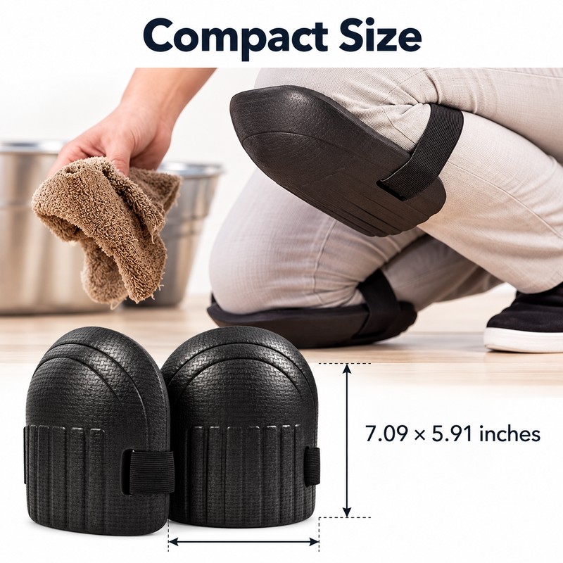 Ergonomic Knee Pads for Work & DIY – Waterproof Protective