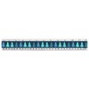Snowy Christmas Trees Pattern 12 Inch Standard and Metric Plastic