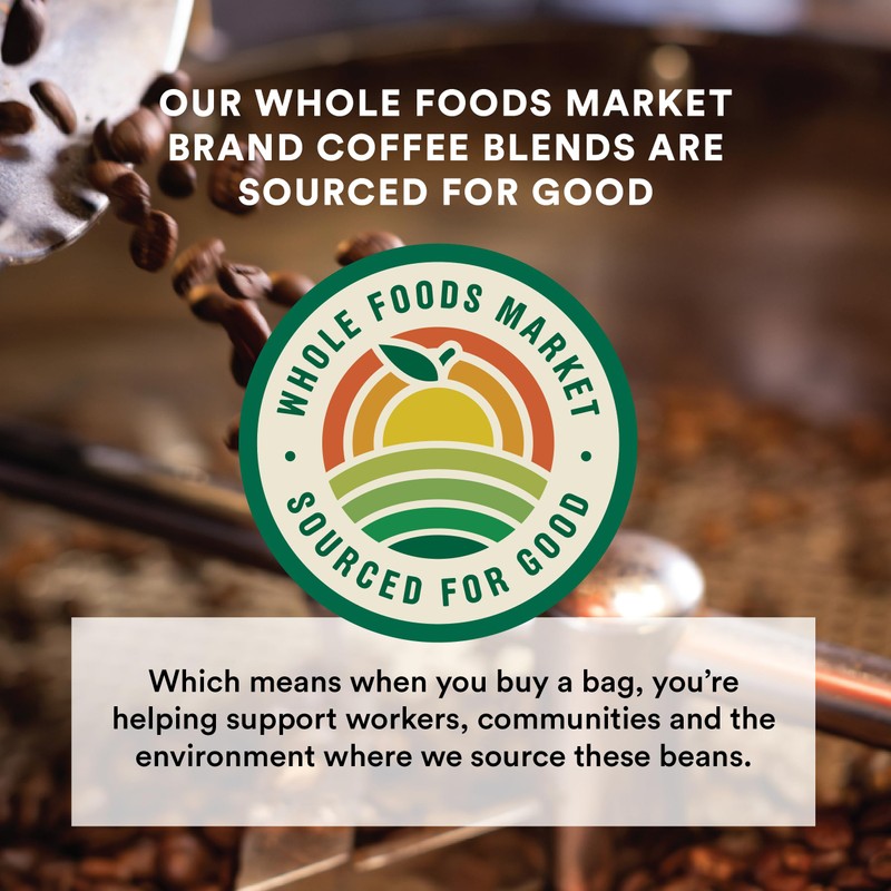 Whole Foods Market, Organic La Mesa Medium-Light Roast Ground Coffee,