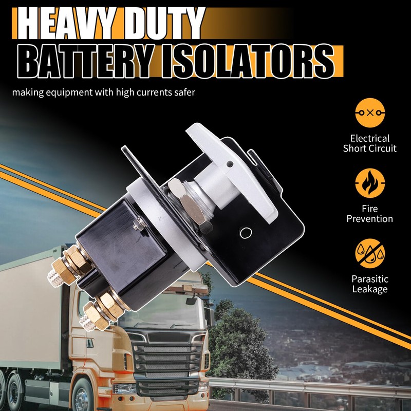 Battery Cut Off Switch 500A High Current 12V-36V Master Battery
