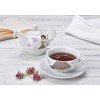 Tea for One Set Woman with Tea Cup (Pot &