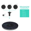 Solar Fountain Water Pump for Bird Bath, New Upgraded Mini