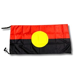 Australian Indigenous Aboriginal Body Flag Cape (60 x 120 cm) Indigenous Aboriginal Flag Cloak Costume, Double Stitched, Lightweight, Bright & Vivid Colors