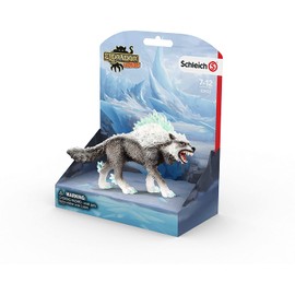 SCHLEICH Eldrador Snow Wolf Imaginative Toy for Kids Ages 7-12