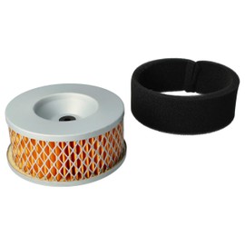vhbw 2 x filters compatible with Yanmar L60, L48, L40, L70 motor for lawn tractor - 1 x air filter, 1 x pre-filter